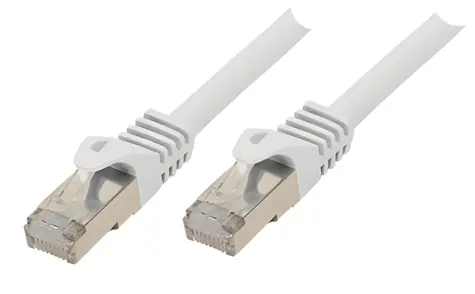 Shiverpeaks Cat.7 S/FTP bílá / Patch kabel / RJ-45 / 2 m / 600 MHz / LSZH