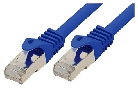 Shiverpeaks Cat7 S/FTP 15m modrá / Patch kabel / RJ45 / 600 MHz / LSZH