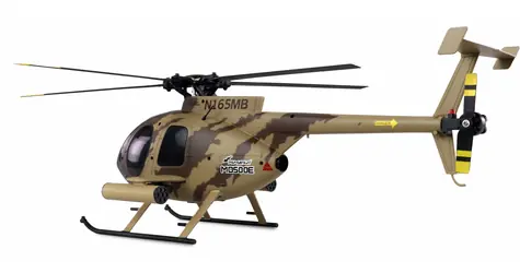 AMEWI AFX MD500E RC helikoptéra / Brushless / 4 kanály / RTF / 325 mm / 2.4GHz / 1200mAh Li-Po