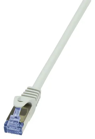 Logilink PrimeLine S/FTP Cat7 šedá / Patch kabel / RJ-45 / 0,25 m / LSZH