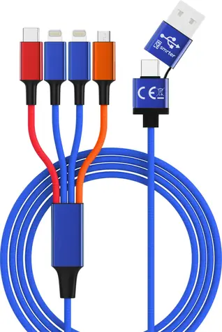 Smrter Hydra Elite 6in1 / Nabíjecí kabel / Nylon / Lightning