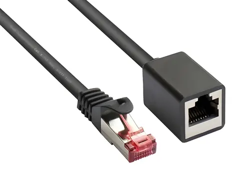 Good Connections Cat6 černá / Prodlužovací kabel / S/FTP / RJ-45 / 5 m