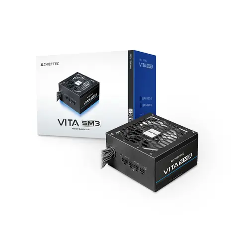 CHIEFTEC Vita SM3 černá / ATX 3.1 / 750W / 80 Plus Bronze / semi-modulární / 120mm
