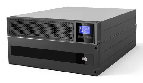 LevelOne VOLTA 6kVA/6000W černá / Záložní zdroj UPS / Online / 8x C13 / LCD