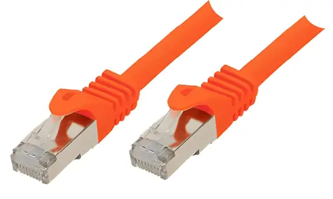 Shiverpeaks Cat7 S/FTP oranžový / Patch kabel / RJ45 / 3 m / 600 MHz