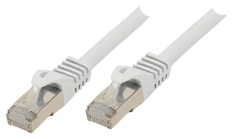 Shiverpeaks bílá / Patch kabel / RJ-45 / Cat7 S/FTP / 50 m / LSZH