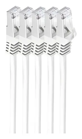 Shiverpeaks CAT7 S/FTP 0,25m bílá / Patch kabel / RJ-45 / LSZH