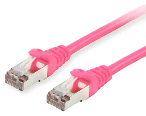 Equip růžová / Patch kabel / Cat6 S/FTP / RJ-45 / 1,5 m / LSZH
