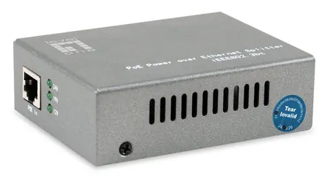 LevelOne POS-5002 / PoE splitter / 2,5 Gigabit / 60W / výstup 12/19/24V