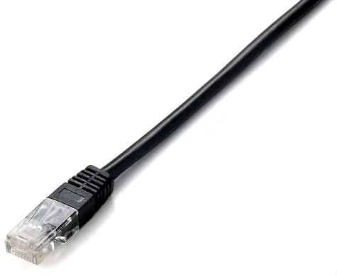 Equip Cat5e U/UTP 7,5m černá / Patch kabel / RJ-45