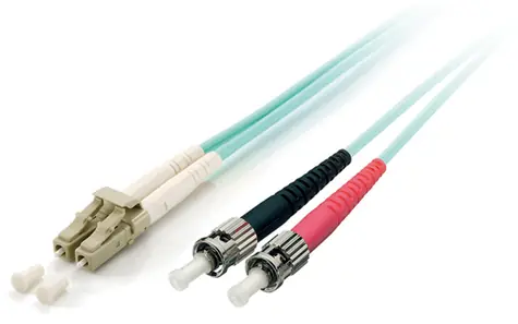 Equip optický kabel LC-ST OM3 2m / Patch kabel / Multimode / Duplex / LSZH plášť