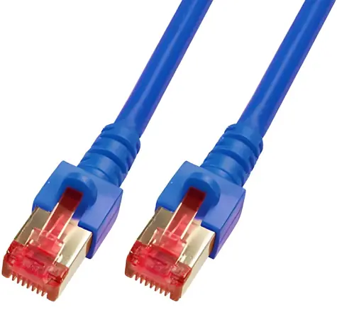 EFB CAT6 S/FTP 10m modrá / Patch kabel / RJ45-RJ45 / LSZH