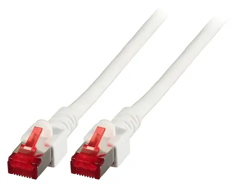 EFB Cat6 S/FTP 30m bílá / Patch kabel / RJ-45 / LSZH / 250 MHz