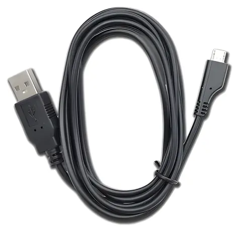2GO Micro-USB 1 m černá / Datový kabel / USB-A / Micro-USB