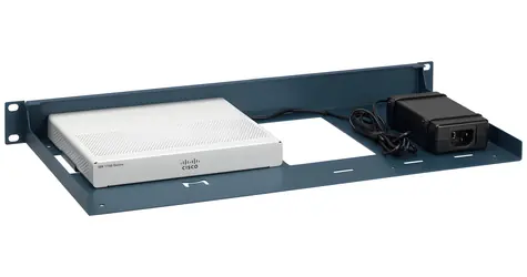 Rackmount.IT RM-CI-T21 modrá / Montážní sada do racku / 19" / 1U / Cisco ISR 1101-4P