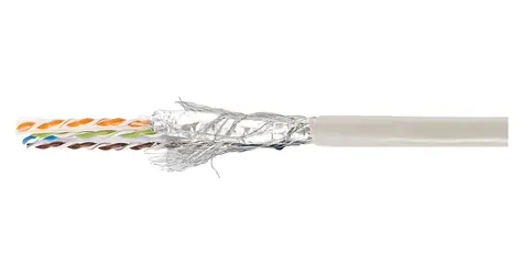 Equip Cat6 305 m béžová / Instalační kabel / SF/UTP / AWG 23 / LSZH