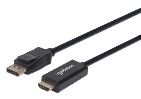 Manhattan DisplayPort - HDMI černá / Kabel / 1,8 m / 1080p / 60 Hz