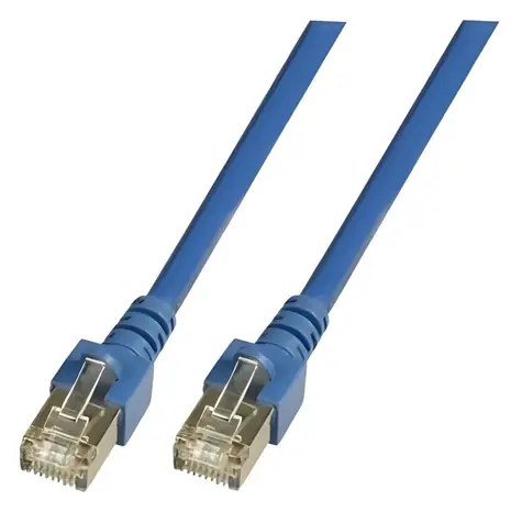 EFB Patch kabel RJ45 15m modrá / Patch kabel / Cat5e SF/UTP / 1000 Mbit/s