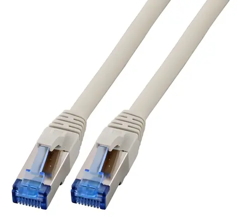 EFB SFTP CAT6a 1,5m šedá / Patch kabel / RJ45-RJ45 / bezhalogenový