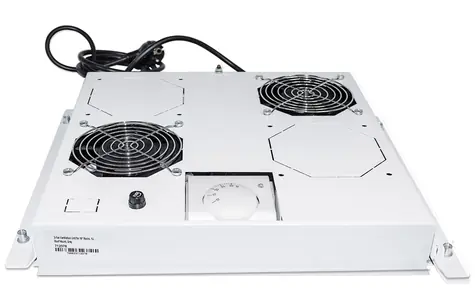 Intellinet 19" Ventilační jednotka / 2 ventilátory / 220-240 V / šedá