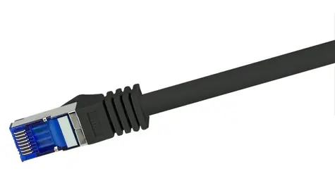 Logilink Ultraflex černá / Patch kabel / Cat 6A / S/FTP / RJ-45 / 5 m