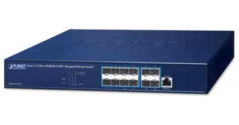Planet XGS-6311-12X / Switch / 12x SFP+ / L3 Managed / 10G / 240 Gbit/s / 1U