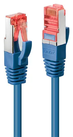 Lindy modrá / Patch kabel / Cat6 S/FTP / RJ45-RJ45 / 1,5 m