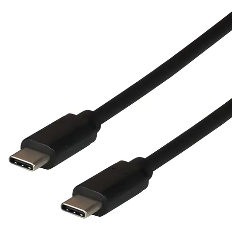 EFB USB-C - USB-C kabel 1 m černá / Kabel / USB 2.0 / 480 Mbit/s / 3 A