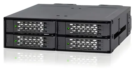 Icy Dock ToughArmor MB699VP-B V3 černá / Backplane pro 4x 2,5" U.2/U.3 SSD / PCIe 4.0 / OCuLink / Hot-Swap