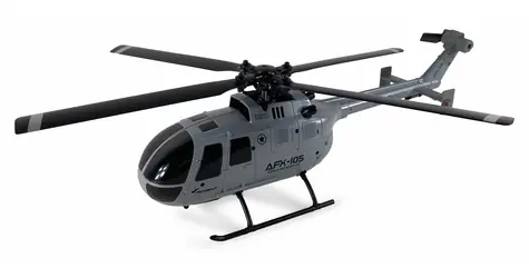 AMEWI Helikoptéra AFX-105 / 4 kanály / 6G gyro / RTF / 2,4GHz dálkové ovládání / věk 14+