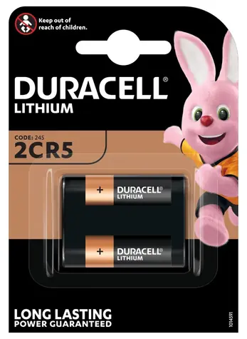 Duracell Ultra 2CR5 / Fotobaterie / Lithium / 6 V / 1 ks