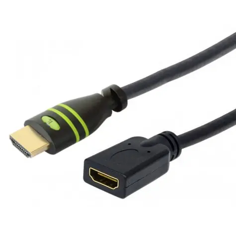 Techly ICOC HDMI2-4-EXT075 černá / HDMI kabel / 7,5 m / 4K60Hz / Ethernet