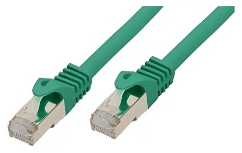 Shiverpeaks Cat7 S/FTP zelená / Patch kabel / RJ45 / 5 m / LSZH