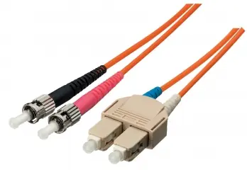 Equip žlutá / Optický patch kabel / SC/ST / Singlemode OS2 / Duplex / 3 m