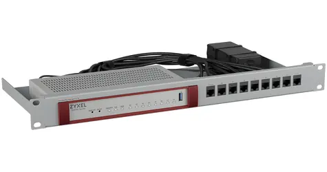 Rackmount.IT RM-ZN-T1 stříbrná / Montážní rámeček do racku / pro Zyxel USG Flex 50(H/HP/AX), 100(H/HP/AX/W) / 1U