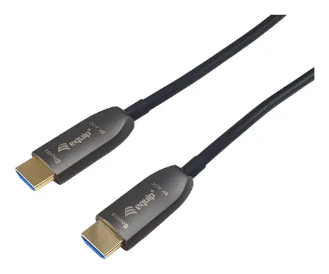 Equip AOAC černá / Kabel HDMI / HDMI 2.1 / 48 Gbit/s / 50 m / 8K 60Hz