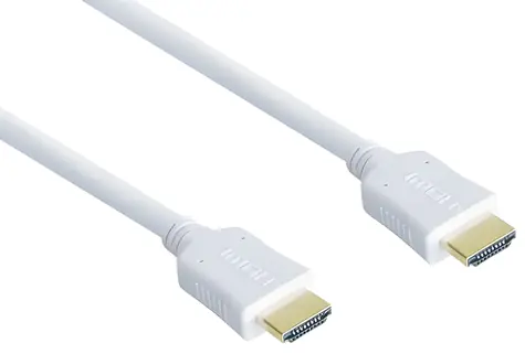 Good Connections HDMI 1.4b 1m bílý / Propojovací kabel / HDMI-HDMI / Ethernet / ARC / zlacené konektory