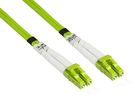 Good Connections LC/LC zelený / Optický patch kabel / OM5 / 50/125 µm / Multi-mode / 2 m