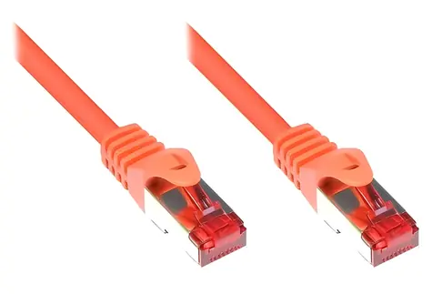 Good Connections CAT6 oranžová / Patch kabel / S/FTP / 2 m / RJ-45