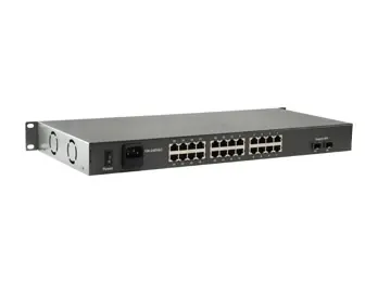 LevelOne FGP-2602W380 / Switch / 24x PoE+ / 2x SFP / 380W / 19" / Unmanaged