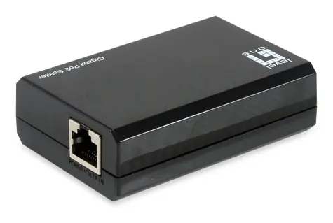 LevelOne POS-5001 / PoE splitter / RJ45 na USB-C / Gigabit / 50 W