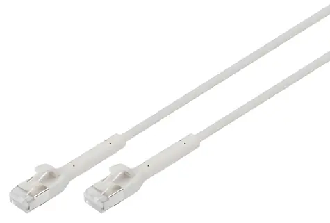 Digitus šedý / Patch kabel / Cat6a F/FTP / úhlový / 0,3 m