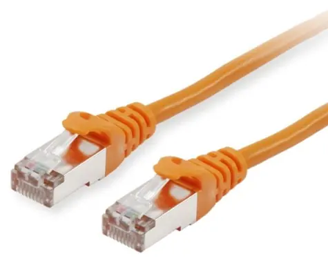 Equip Cat6 S/FTP oranžová / Patch kabel / 3 m / RJ-45 / PoE+ / LSZH