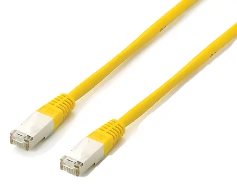 Equip Cat6a Platinum S/FTP žlutá / Patch kabel / 2 m / RJ-45 / PoE++