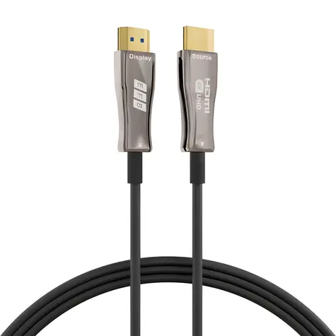 EFB HDMI AOC 20m černá / Aktivní optický kabel / HDMI 2.0 / 4K 60Hz / 18 Gbit/s