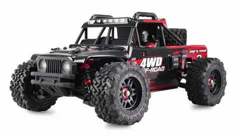 AMEWI Hyper Go Desert Buggy RC auto černá, červená / 1:14 / 4WD / Brushless / RTR / 2.4GHz / 55 km/h