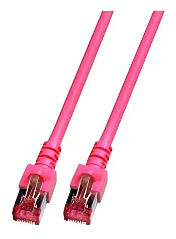 EFB Cat6 SF/UTP 3m magenta / Patch kabel / RJ45