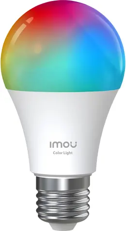 Imou CLB-5-E27 bílá / Chytrá LED žárovka / E27 / Wi-Fi / RGB
