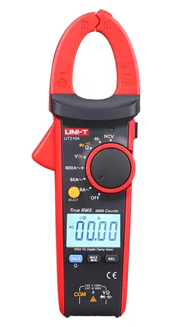 UNI-T UT216A / Multimetr klešťový / True RMS / NCV / AC 600 A / AC 750 V