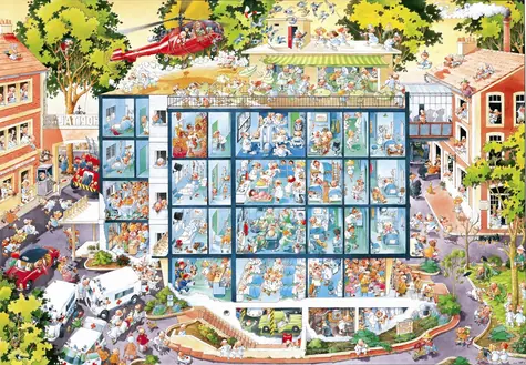 HEYE Puzzle Pohotovost / 2000 dílků